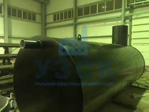 Резервуар горизонтальный стальной наземный в Орске